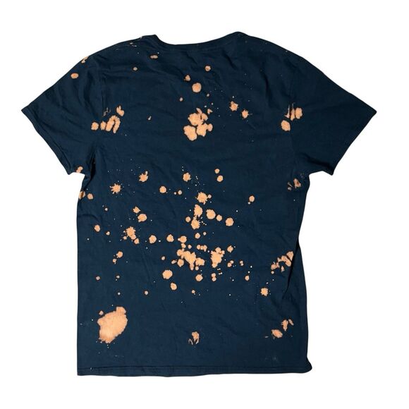 Pink Floyd T-Shirt Mens Black The Dark Side Of The Moon Bleached Distressed Sz M - Picture 7 of 8